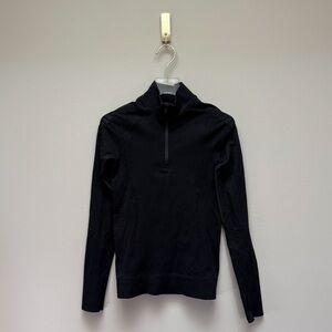 Lululemon Engineered Ventilation Quarter Zip | Black | Size 4